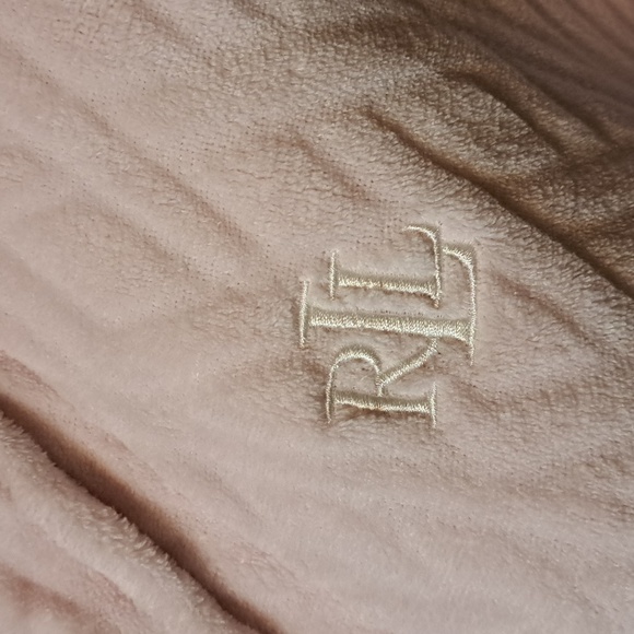 LAUREN RALPH LAUREN Soft Pink Short Bathrobe Size small - Picture 2 of 3